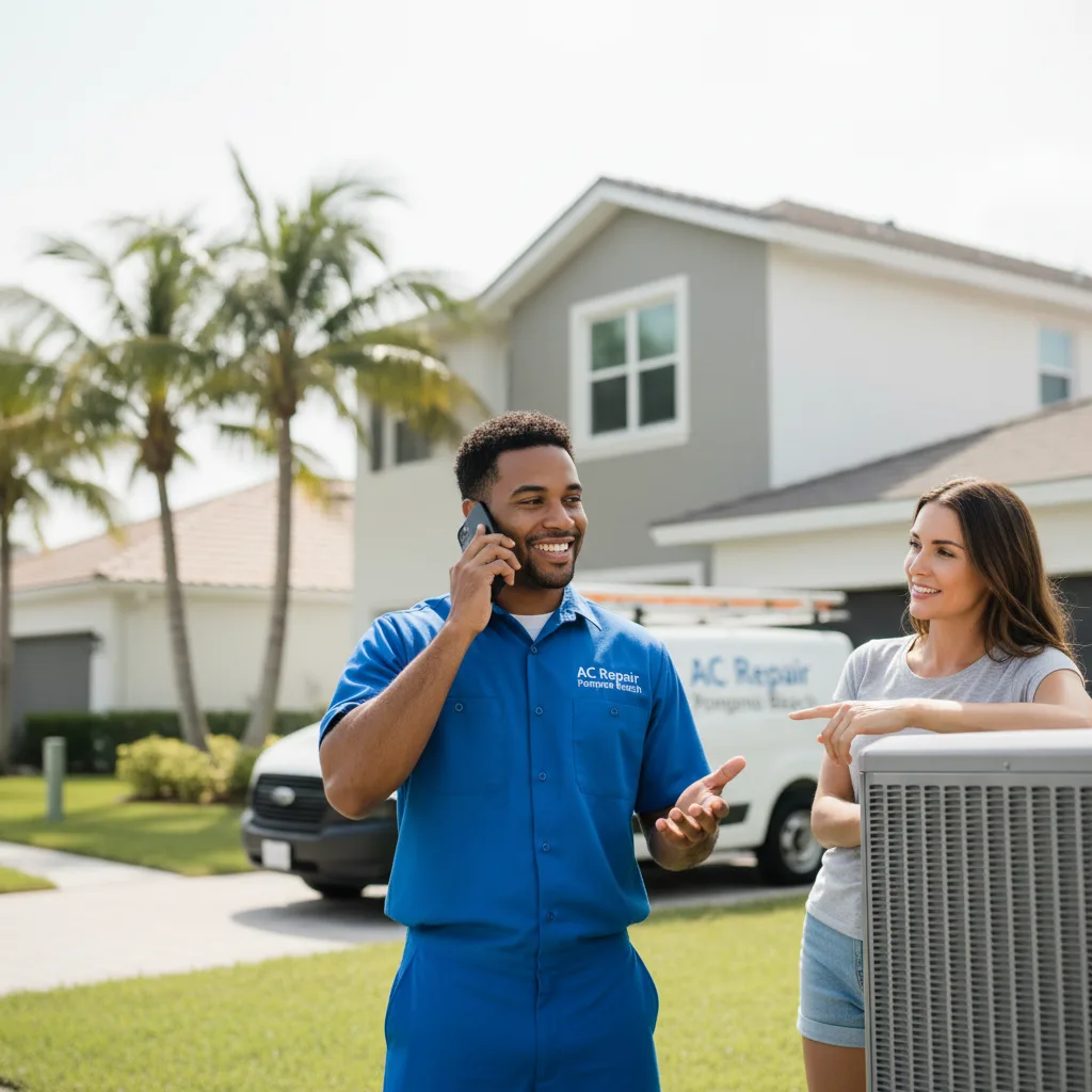 AC Repair Pompano Beach customer support in Rosharon